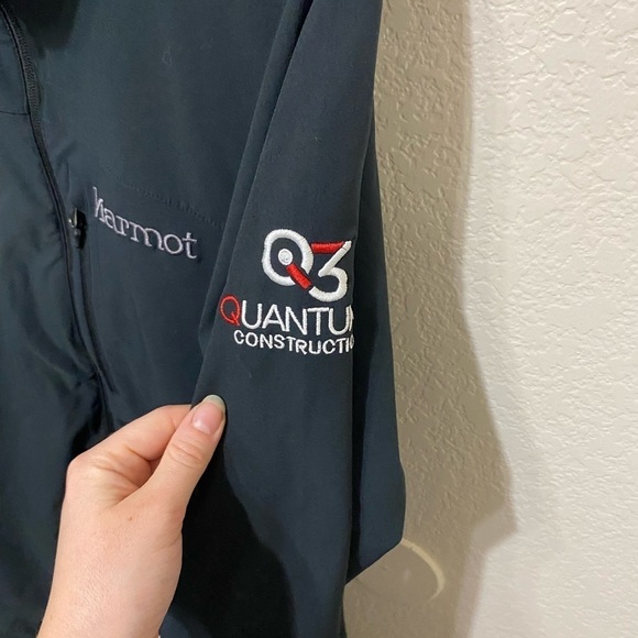 Marmot men’s jacket black softshell windproof hiking camping outdoors active L - Picture 7 of 14